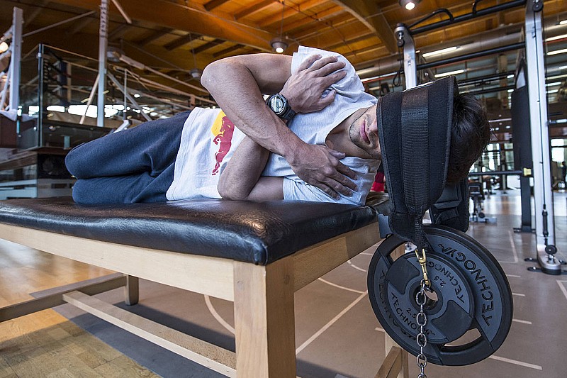 Carlos Sainz Jr., Scuderia Toro Rosso entrenando