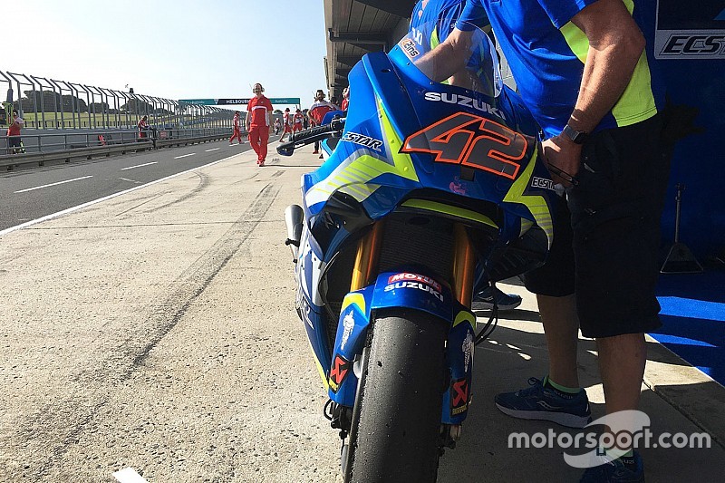 Bike of Alex Rins, Team Suzuki MotoGP