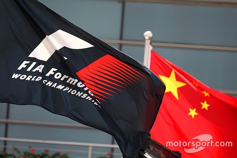 China confirma novo acordo de três anos com a F1