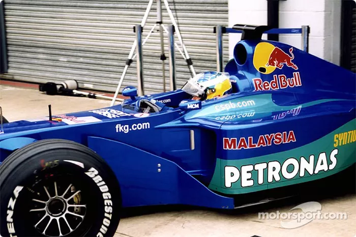 Nick Heidfeld pit stop