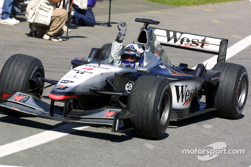 A victory for David Coulthard