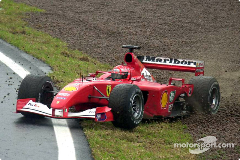 Michael Schumacher en difficulté