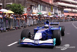 Sauber Petronas team in Johor Bahru