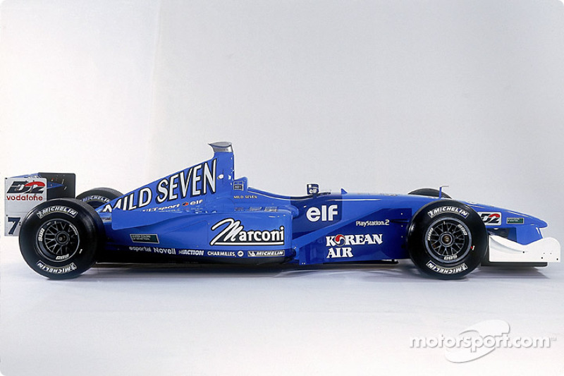 Photo studio de la Benetton B201