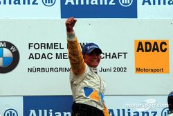 Nico Rosberg, winner van de tweede race BMW ADAC Championship