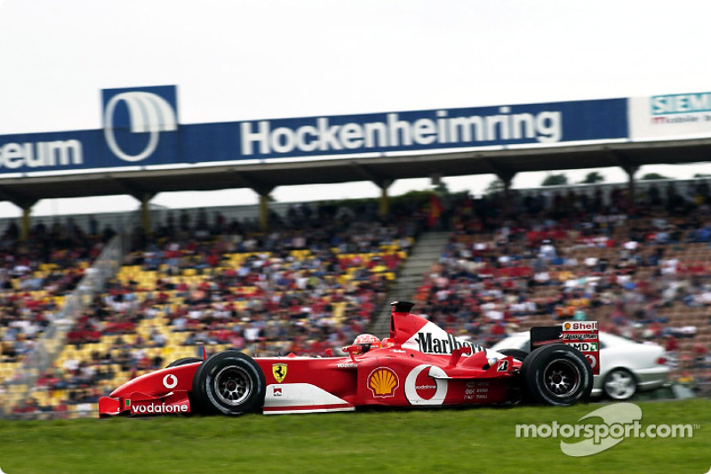 2002 German GP, Ferrari F2002