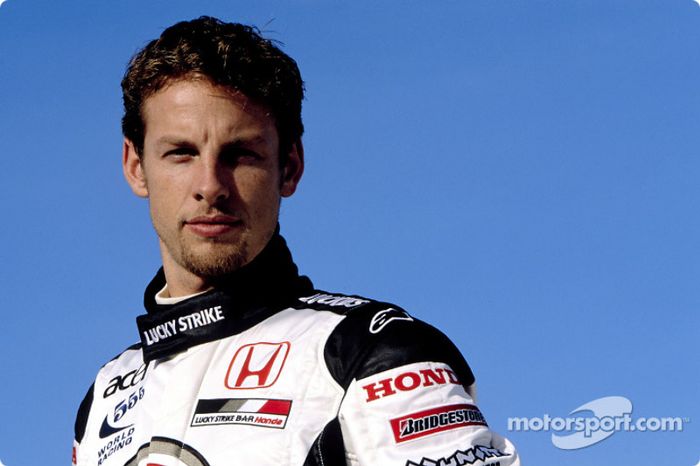 2003 marca o primeiro ano de Jenson Button na BAR