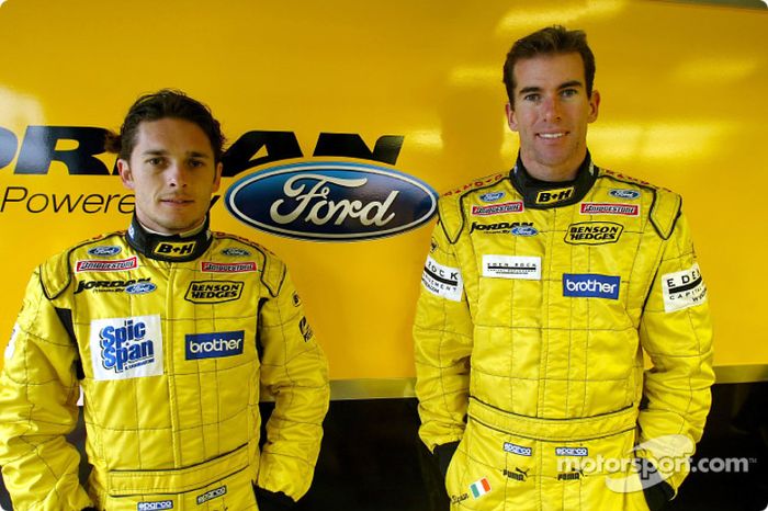 Giancarlo Fisichella y Ralph Firman