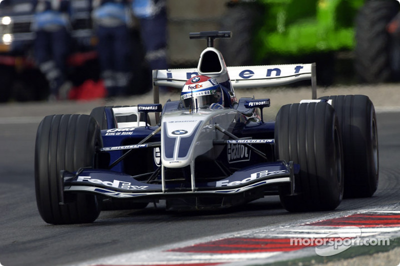 2003: Марк Жене вместо Ральфа Шумахера (Williams-BMW, Гран При Италии)