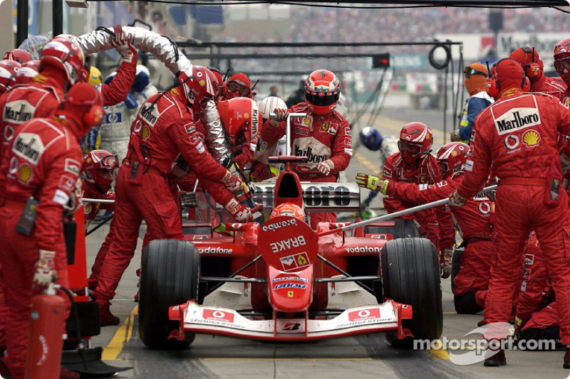 Pitstop de Michael Schumacher