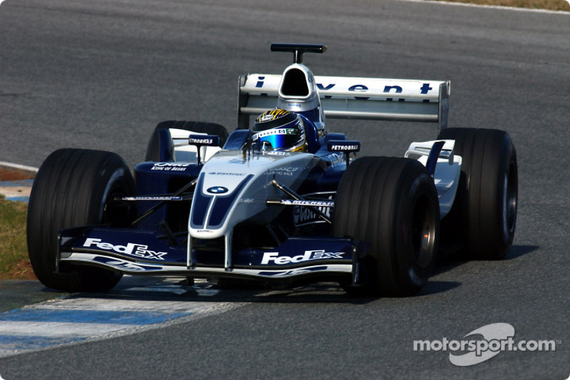 Dezember 2003: Erneuter Formel-1-Test für Williams