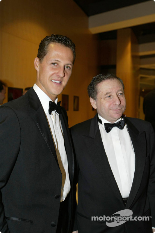 Michael Schumacher y Jean Todt