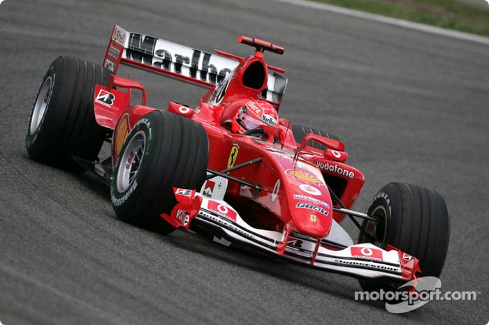 2004: Мichael Schumacher, Ferrari F2004