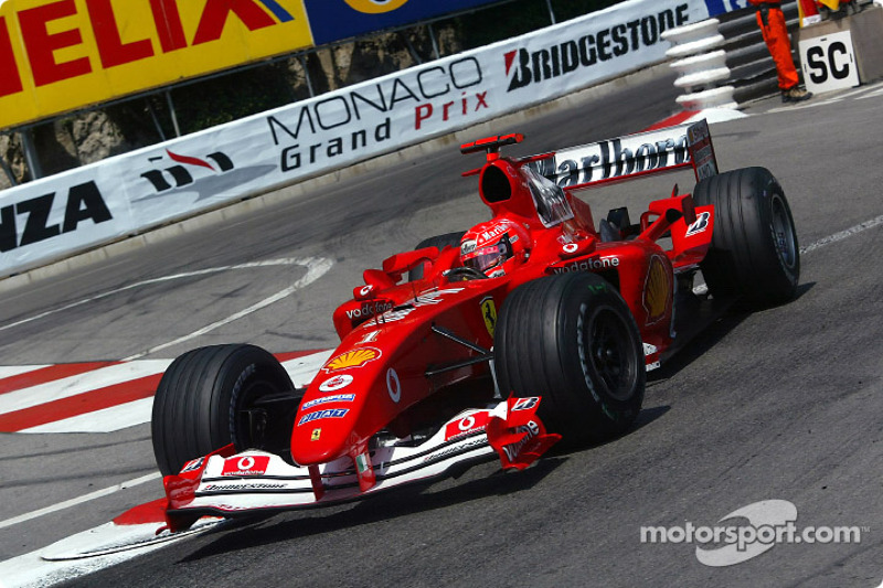 Schumacher y el récord de vueltas lideradas