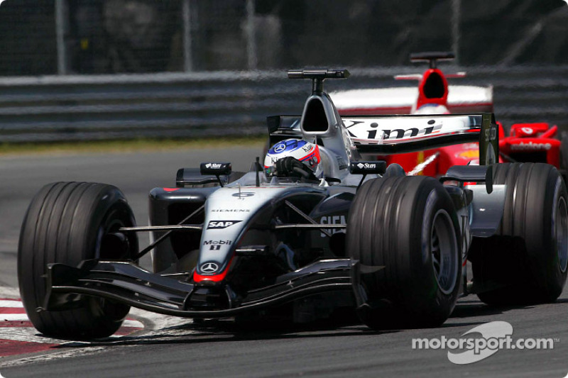 Kimi en el GP de Canadá de 2004