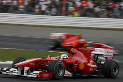 Felipe Massa, Scuderia Ferrari y Fernando Alonso, Scuderia Ferrari