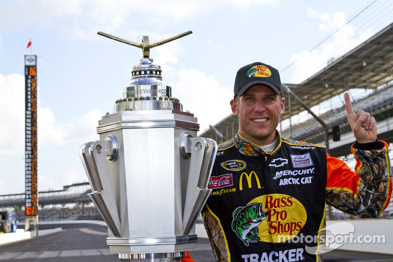 Race winnaar Jamie McMurray, Earnhardt Ganassi Racing Chevrolet