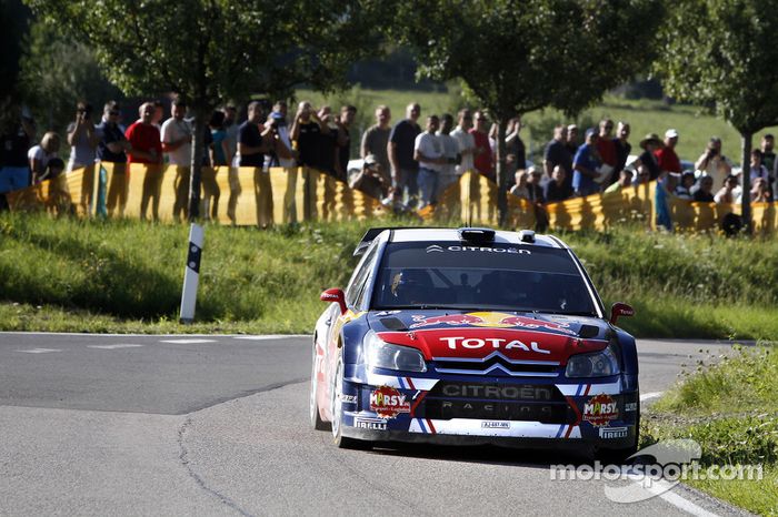 Auto Citroën C4 WRC de Sebastien Ogier y Julien Ingrassia, Citroën Junior Team