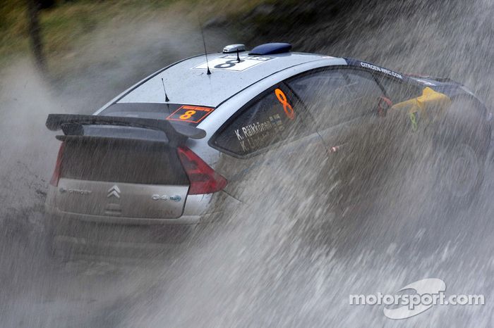 Auto Citroën C4 WRC de Kimi Raikkonen y Kaj Lindstrom Citroën Junior Team