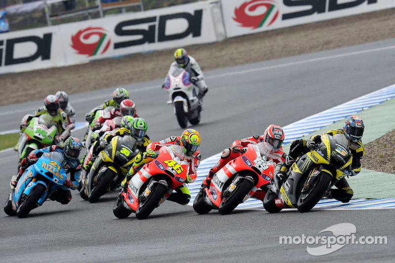 En 2011, la parrilla de MotoGP estaba bajo mínimos