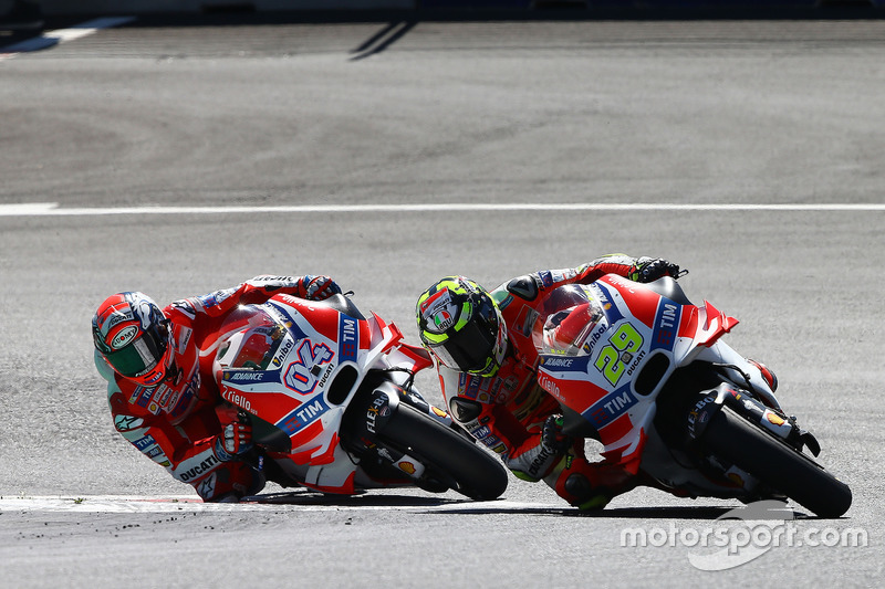 Andrea Iannone, Ducati Team, Andrea Dovizioso, Ducati Team