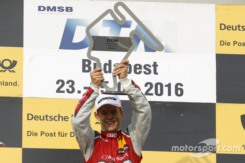 Budapest (Carrera 2): Mattias Ekström, Audi Sport Team Abt Sportsline, Audi A5 DTM