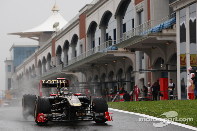 Роберт Кубіца, Lotus Renault GP, на тестах у Валенсії