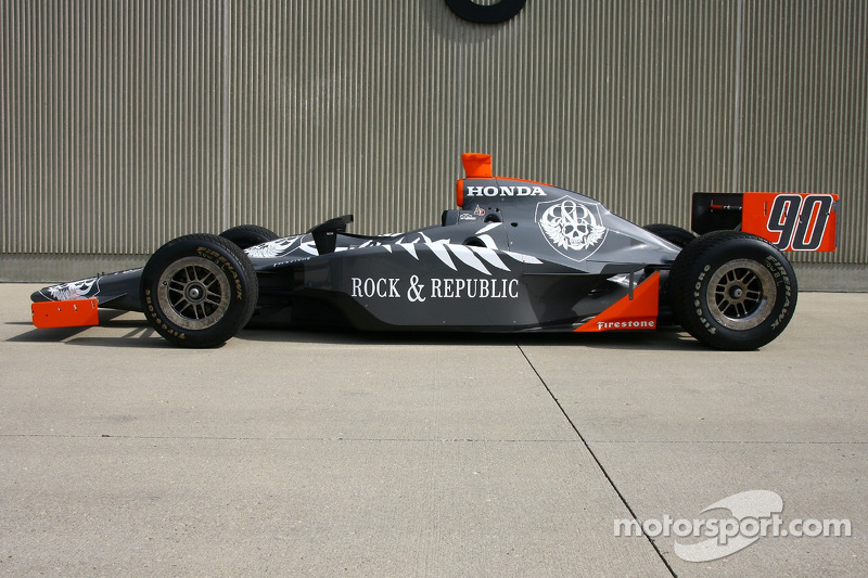 The 90 Vision Racing car that will be driven by Townsend Bell at Indy 500