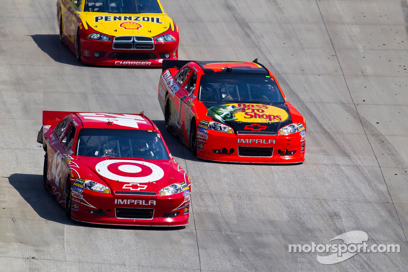 Juan Pablo Montoya, Earnhardt Ganassi Racing Chevrolet y Jamie McMurray, Earnhardt Ganassi Racing Ch