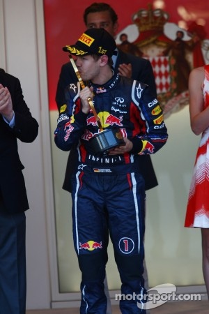 1st place Sebastian Vettel, Red Bull Racing
