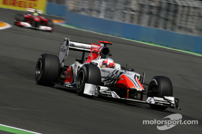 A pior posição de chegada da história: Narain Karthikeyan