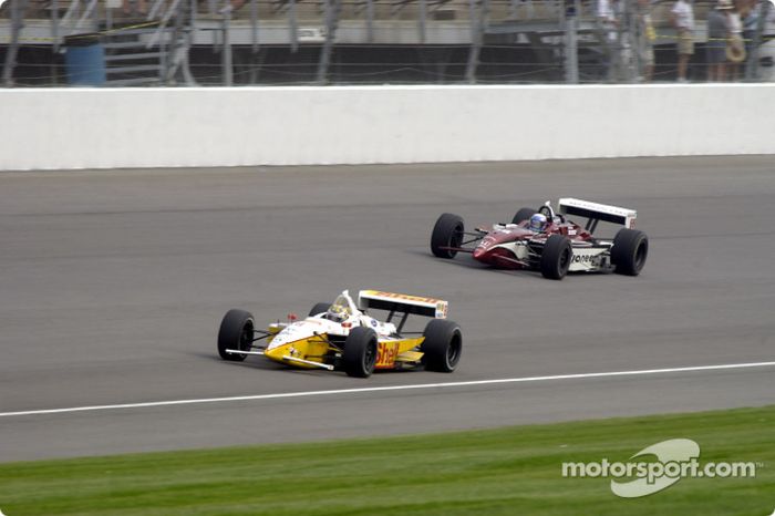 Kenny Brack y Alex Zanardi