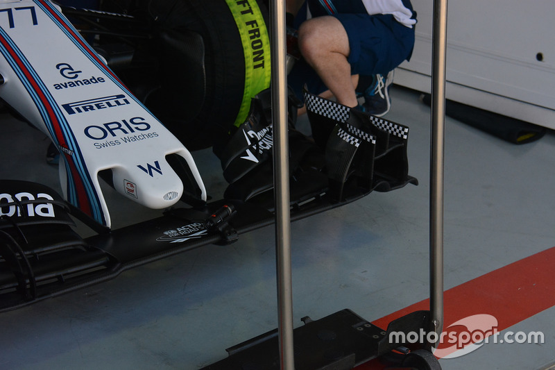 Williams FW38: Frontflügel