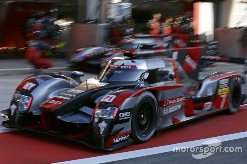 #7 Audi Sport Team Joest Audi R18: Marcel Fässler, Andre Lotterer, Benoit Tréluyer