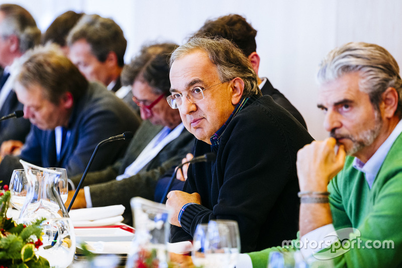 Sergio Marchionne, presidente de Ferrari