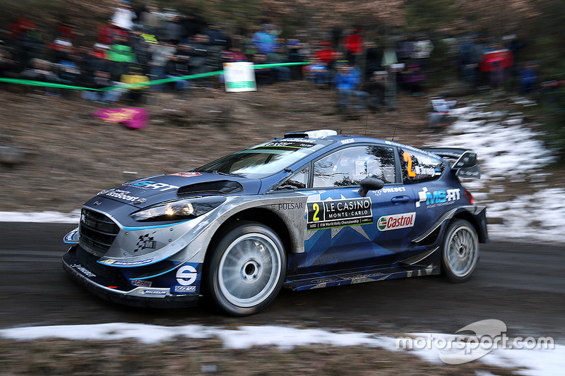 Отт Тянак и Мартин Ярвеоя, Ford Fiesta WRC