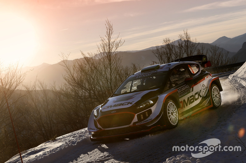 Элфин Эванс и Дэниэл Бэрритт, Ford Fiesta WRC