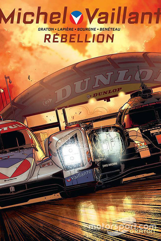 La couverture de la nouvelle BD Michel Vaillant sur Le Mans