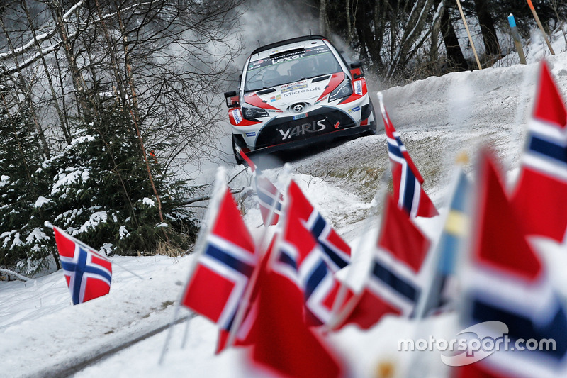 Яри-Матти Латвала и Миикка Анттила, Toyota Yaris WRC, Toyota Gazoo Racing WRC