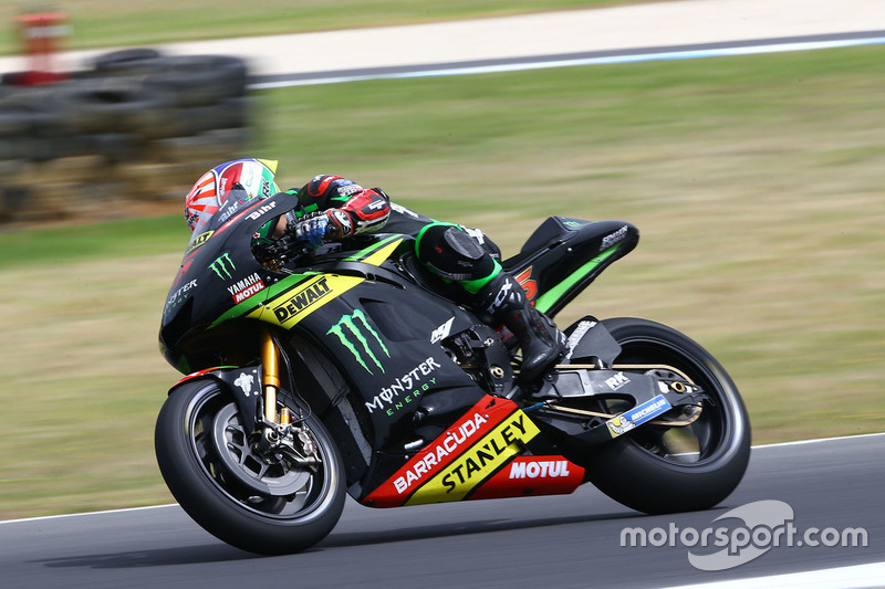 Johann Zarco con la Yamaha YZR M1 2016 del Monster Yamaha Tech 3
