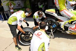 Pramac Racing team members at work