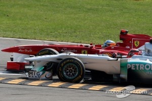 Michael Schumacher, Mercedes GP F1 Team, Fernando Alonso, Scuderia Ferrari