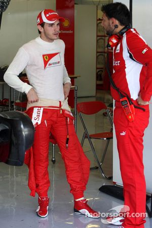 Jules Bianchi, piloto de testes da Scuderia Ferrari