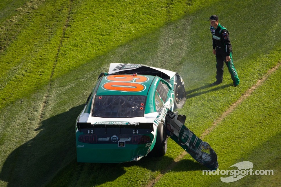 Trevor Bayne, Roush Fenway Ford after the crash