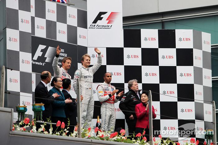 6  (2012) GP de China Primer lugar