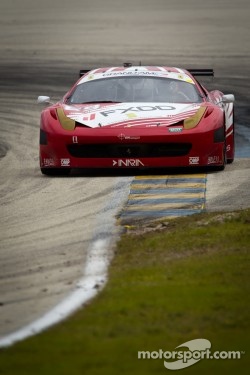 #69 AIM Autosport Team FXDD Racing with Ferrari Ferrari 458: Emil Assentato, Jeff Segal