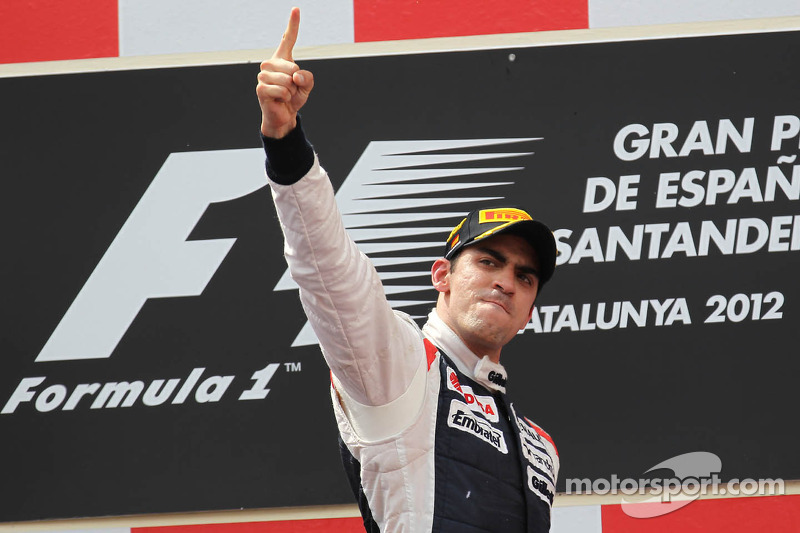 Race winner Pastor Maldonado, Williams F1 Team