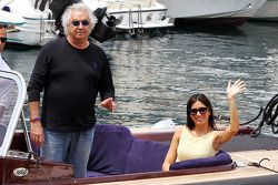 Flavio Briatore con Elisabetta Gregoraci