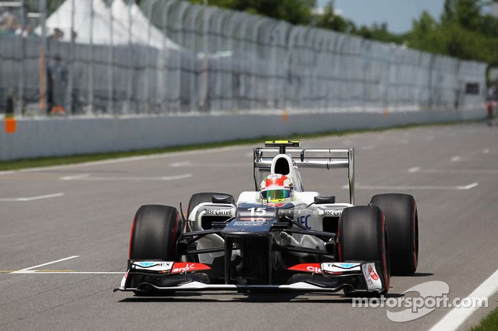 Sergio Pérez, Sauber F1 Team