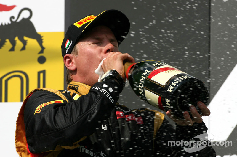 Raikkonen acabaría el mundial 3º, con 207 puntos